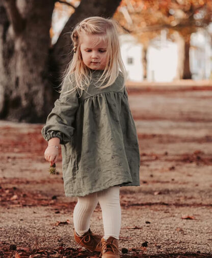 BellBird Dress sewing pattern by Below the Kowhai