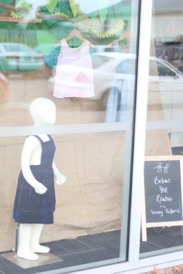 Below The Kowhai Window Display 4