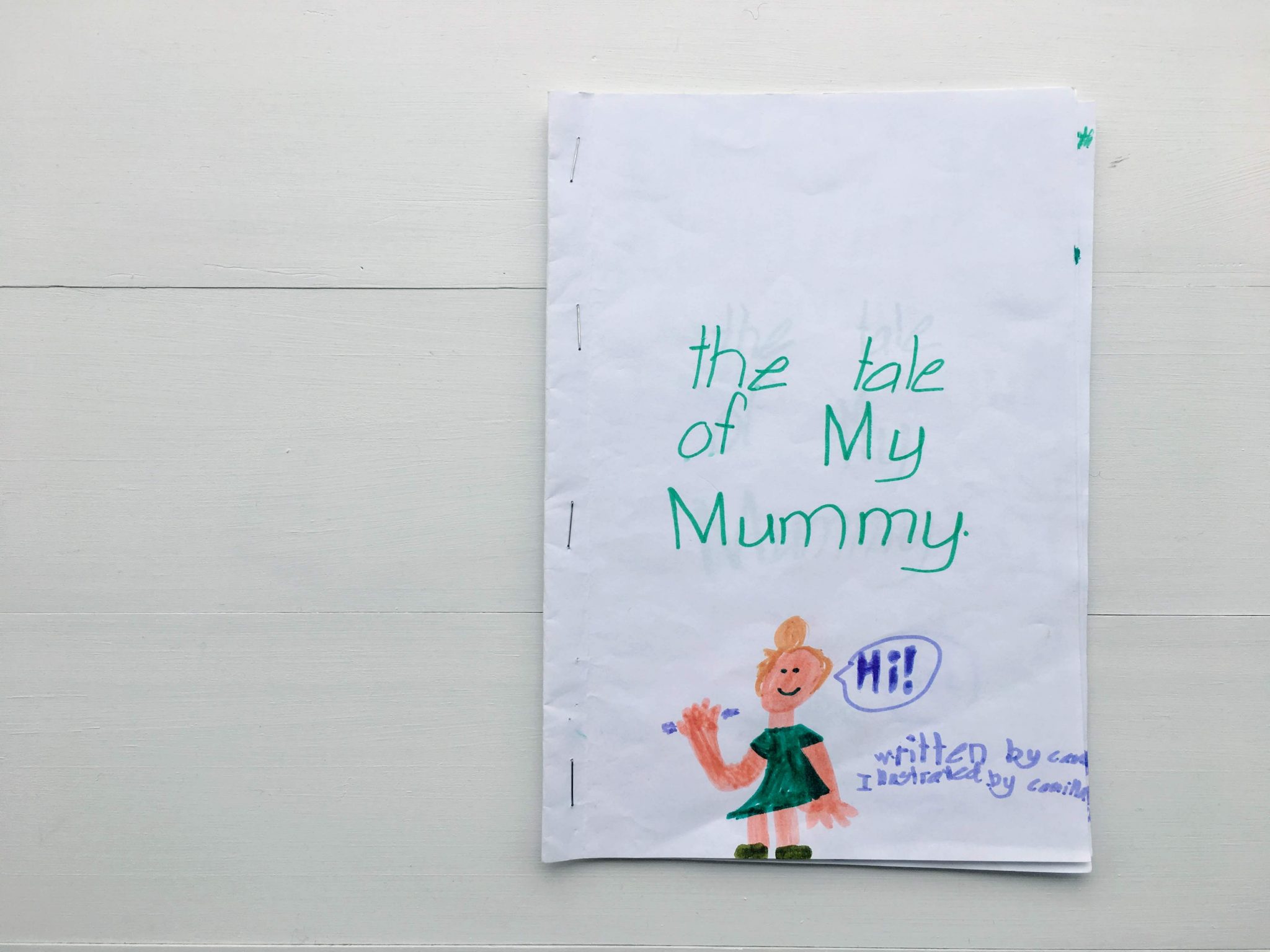 Below the Kōwhai story book