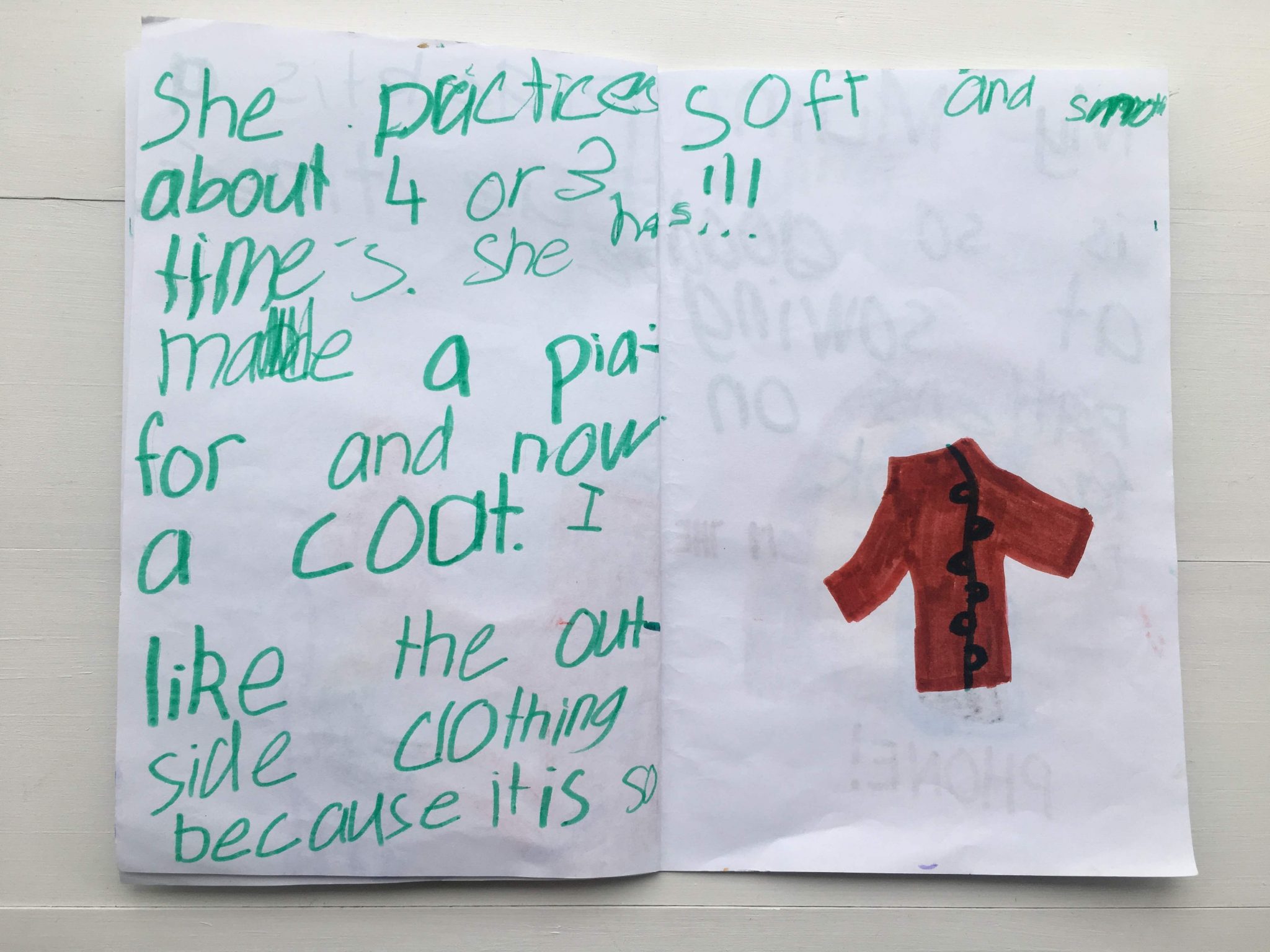 Below the Kōwhai story book