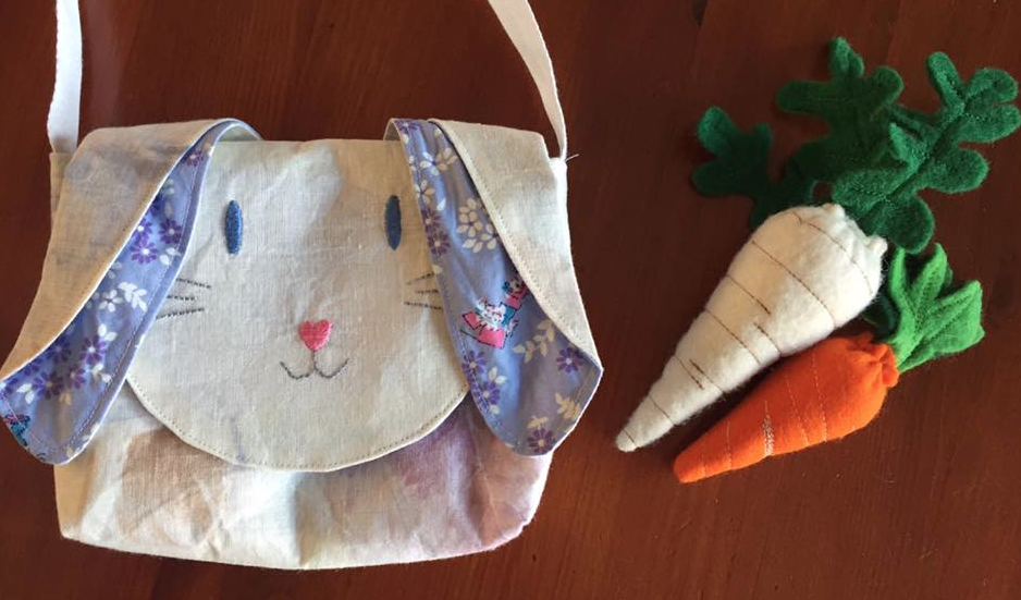 Below the Kowhai Pet Bag sew along
