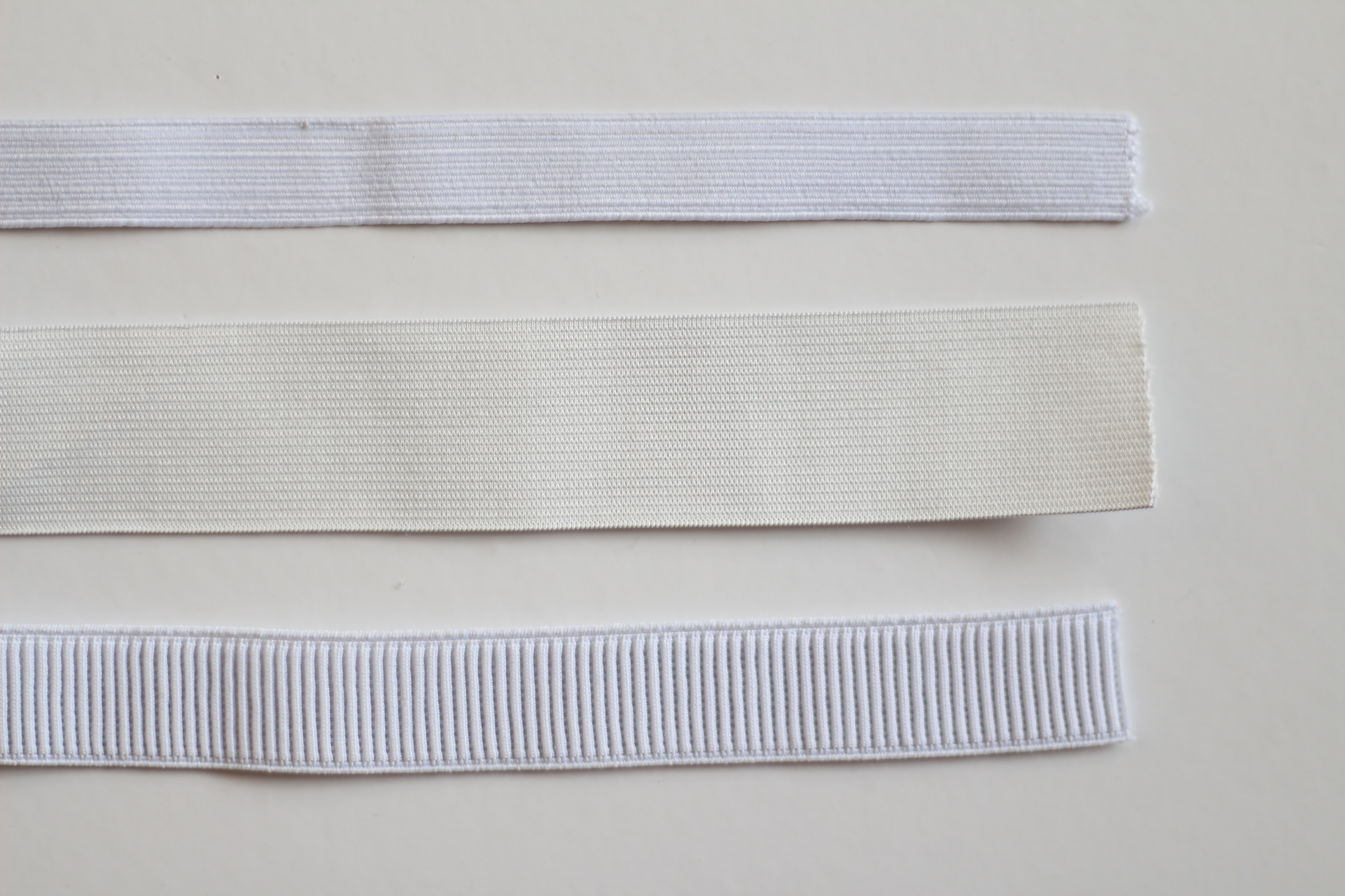 Different types of elastic