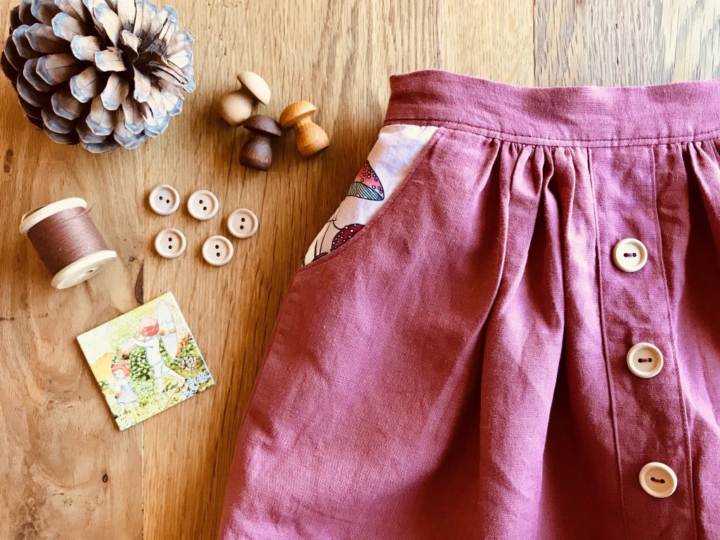 Autumn Inspiration Mānuka Skirt