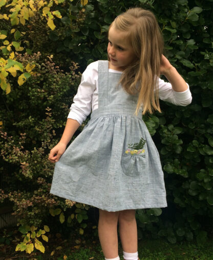 Tui Pinafore sewing pattern by Below the Kowhai