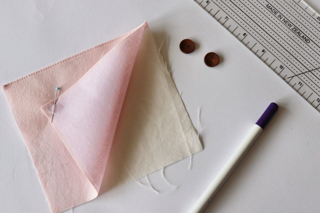 How to apply interfacing