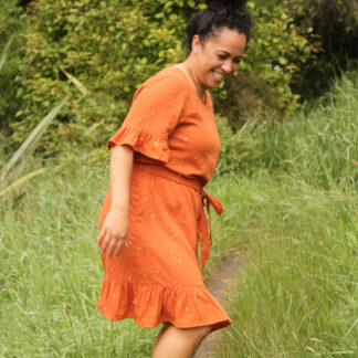 Pohutukawa Dress sewing pattern by Below the Kowhai