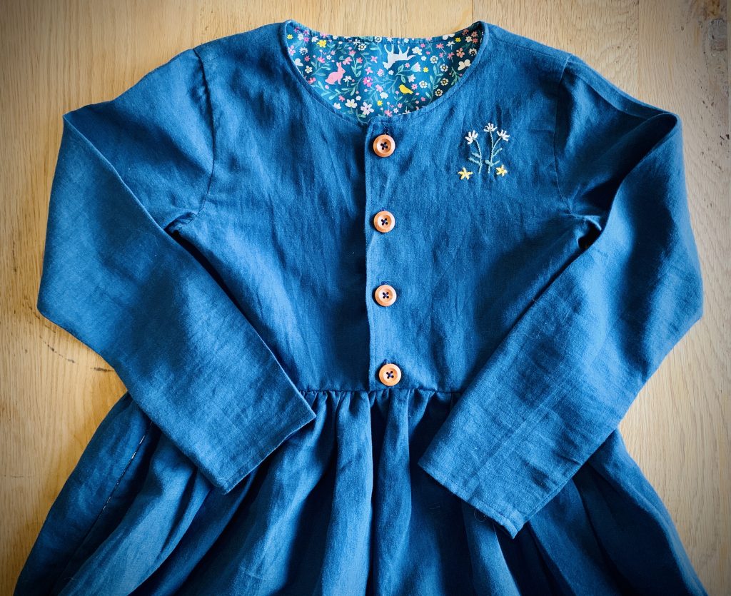 Kauri Dress sewing pattern by Below the Kowhai