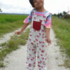 Tipa Dungarees sewing pattern by Below the Kōwhai