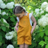 Tipa Dungarees sewing pattern by Below the Kōwhai