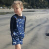 Tipa Dungarees sewing pattern by Below the Kōwhai