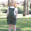 Tipa Dungarees sewing pattern by Below the Kōwhai