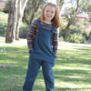 Tipa Dungarees sewing pattern by Below the Kōwhai