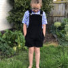 Tipa Dungarees sewing pattern by Below the Kōwhai