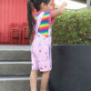 Tipa Dungarees sewing pattern by Below the Kōwhai