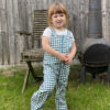 Tipa Dungarees sewing pattern by Below the Kōwhai