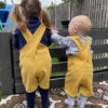 Tipa Dungarees sewing pattern by Below the Kōwhai