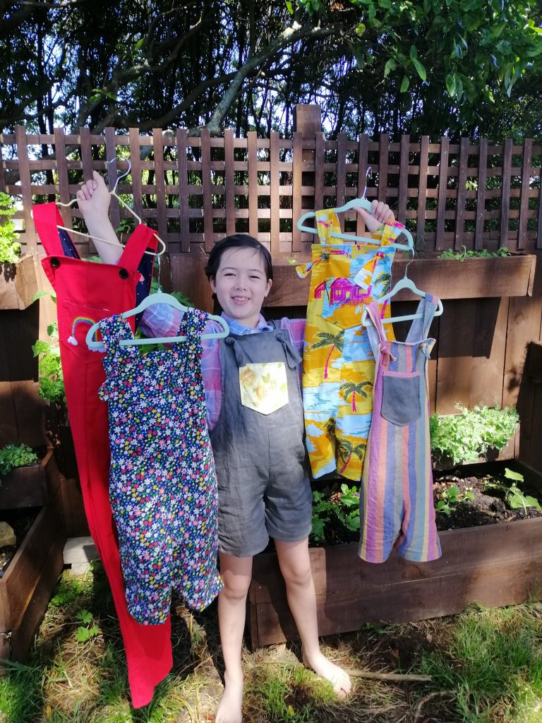 5 pairs of Tipa Dungarees