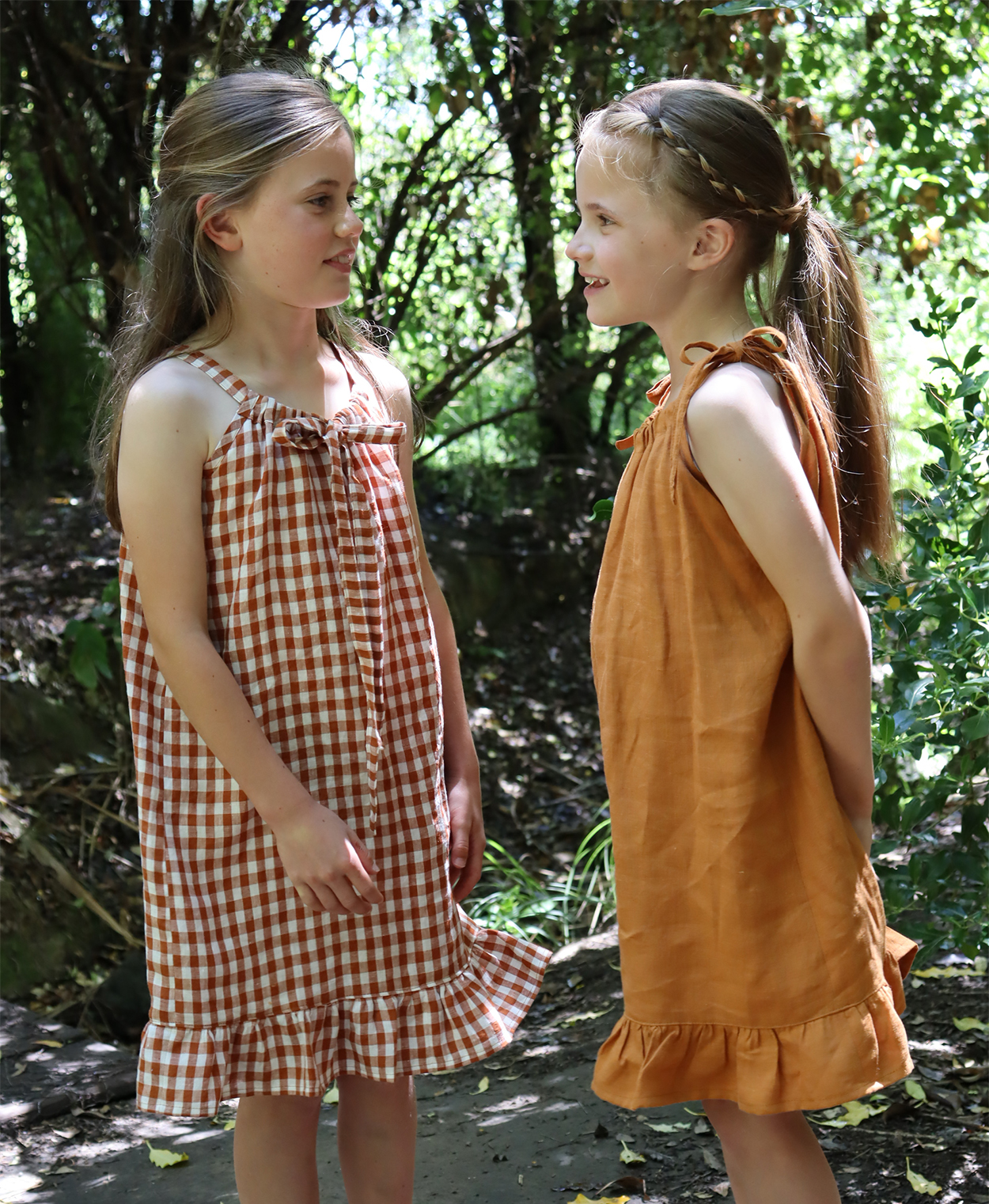 Korora Dress sewing pattern by Below the Kōwhai
