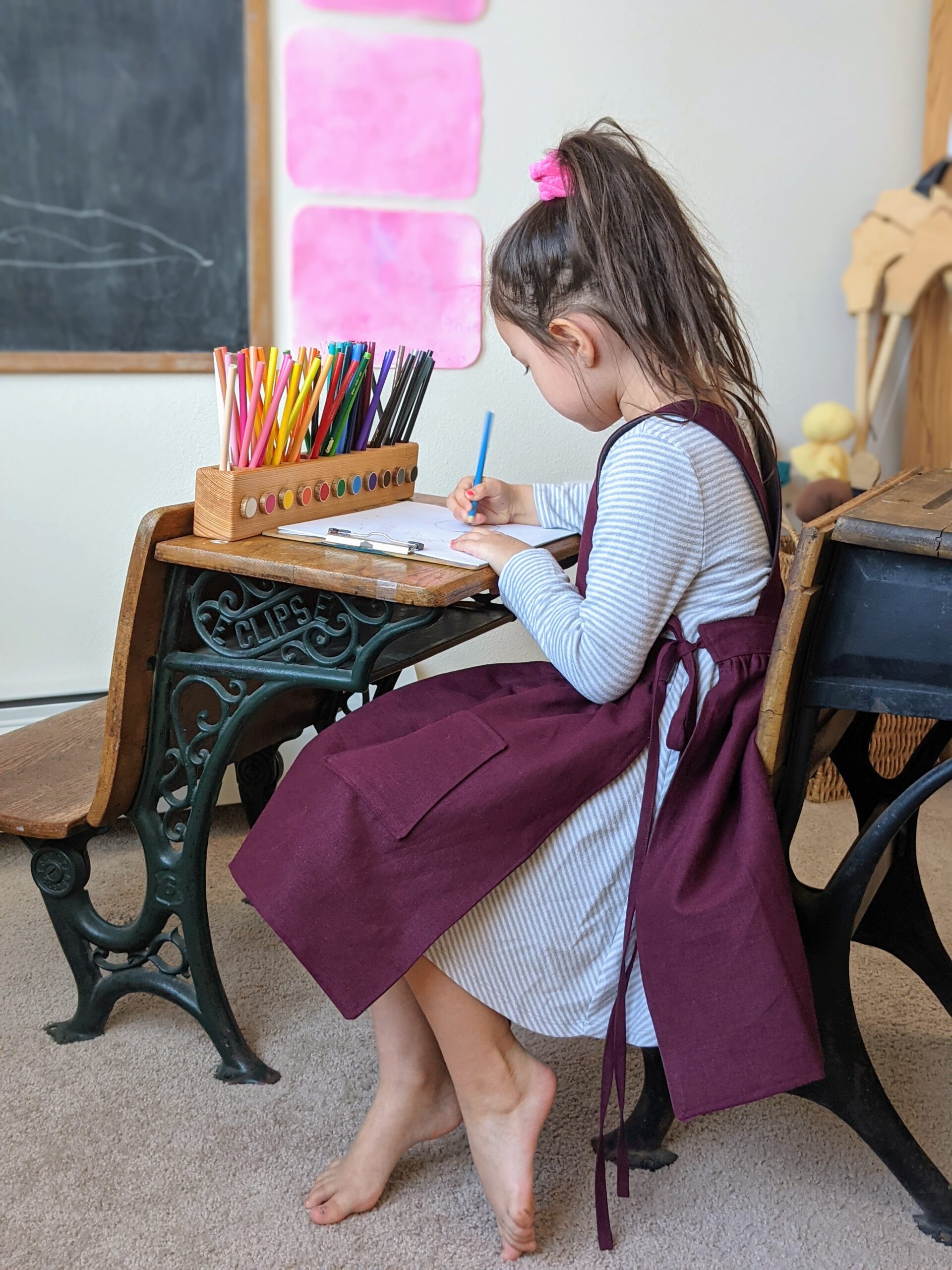 Reversible Tui Pinafore