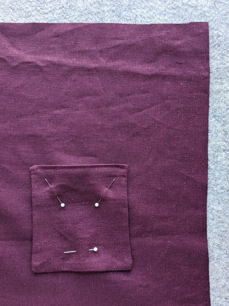 Reversible Tui Pinafore Patch Pocket