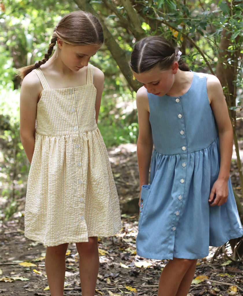 Rimu Dress sewing pattern by Below the Kowhai