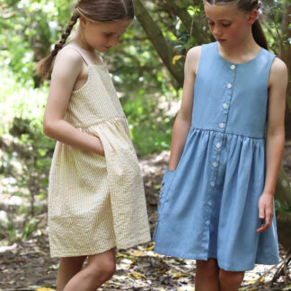 Rimu Dress sewing pattern by Below the Kowhai