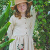 Winter Embroidery Pocket Pattern by Below the Kowhai
