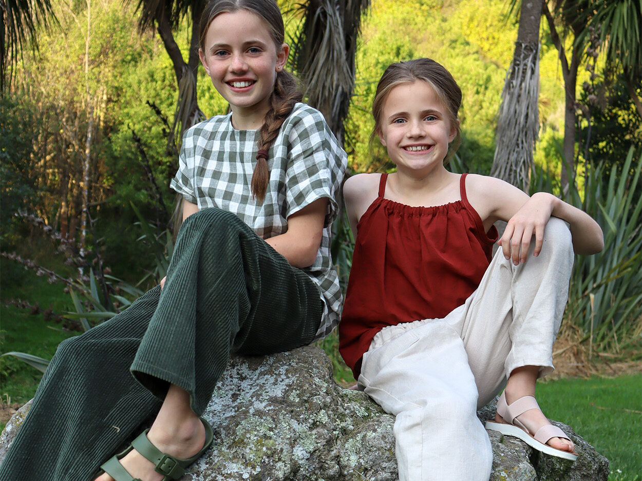 Tio Trousers - wide / tapered leg sewing pattern