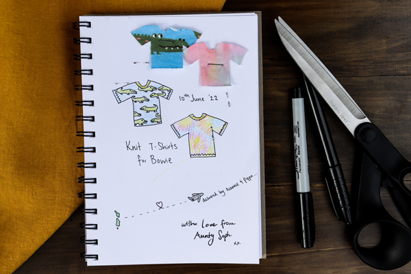 sewing journal t shirt