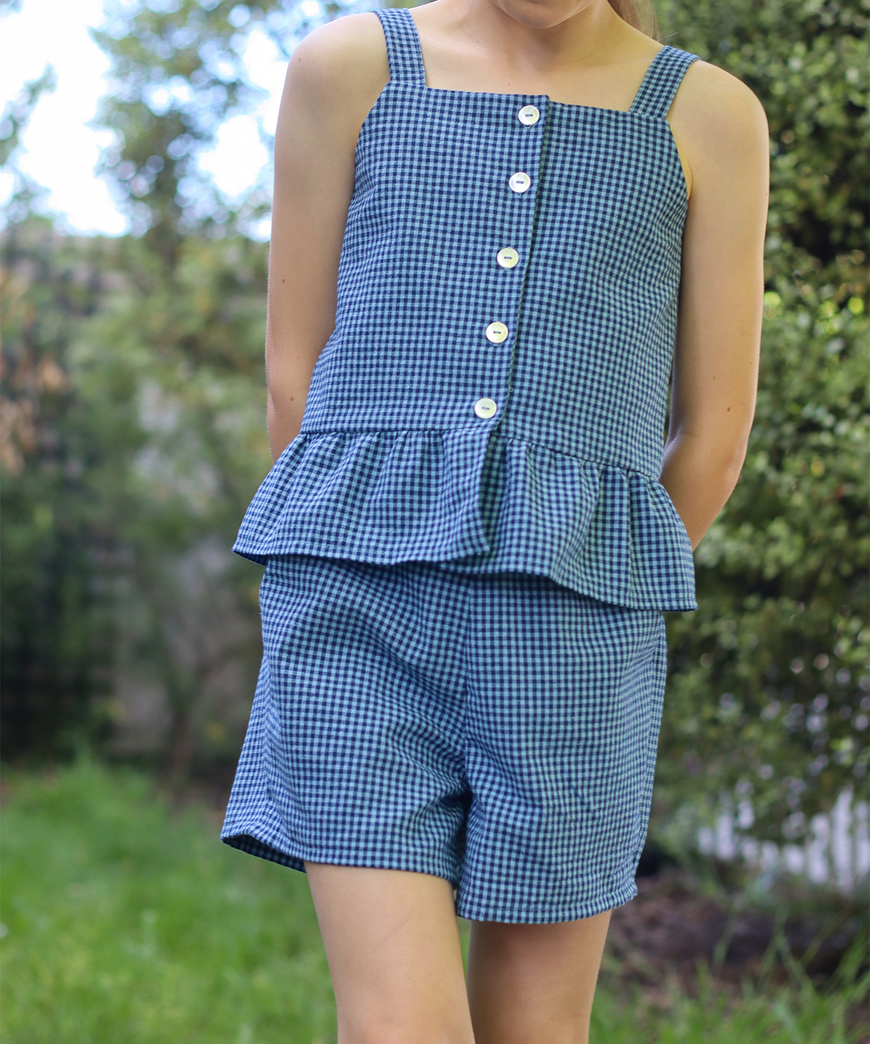 Rimu Top sewing pattern by Below the Kōwhai