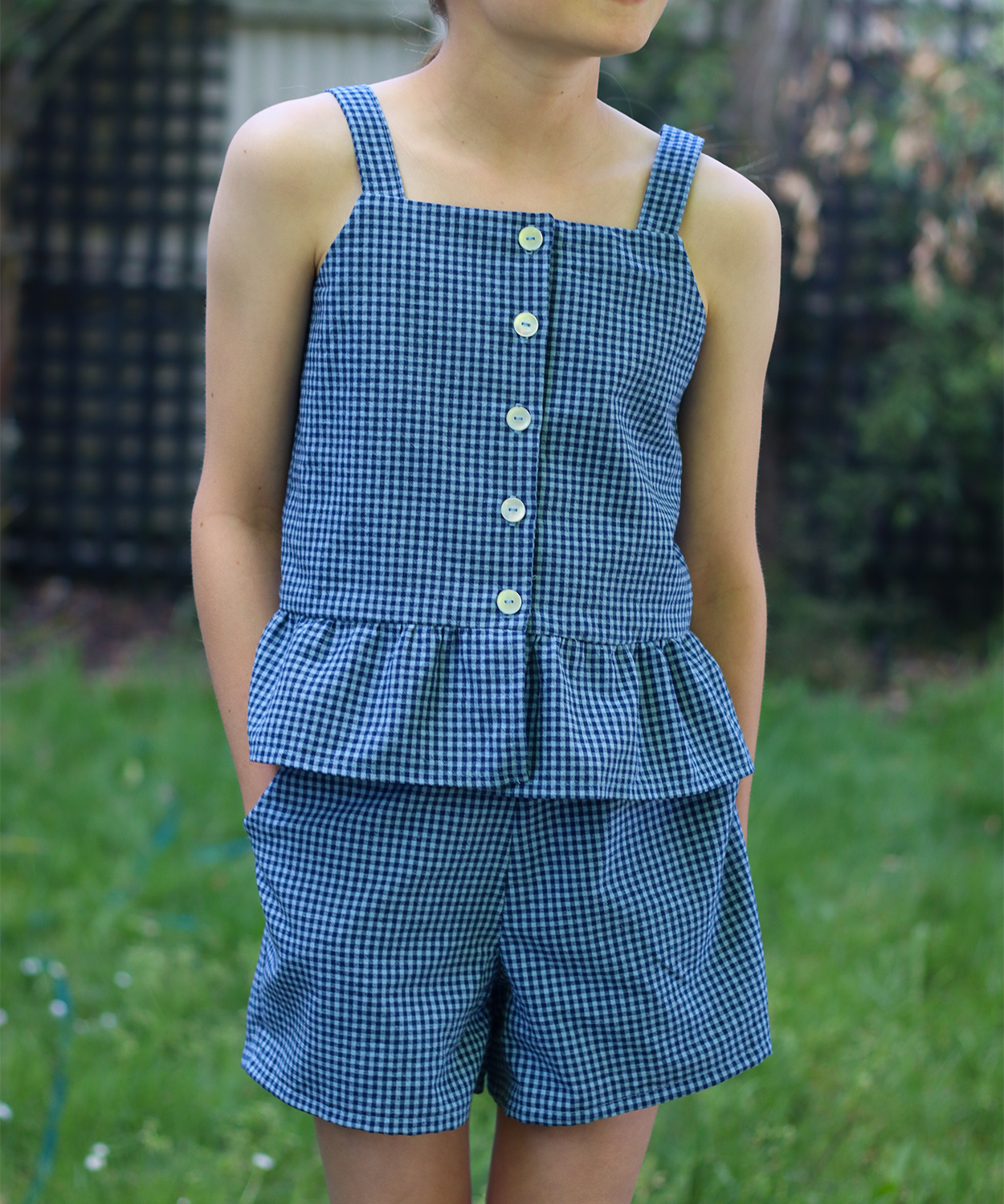 Rimu Top sewing pattern by Below the Kōwhai