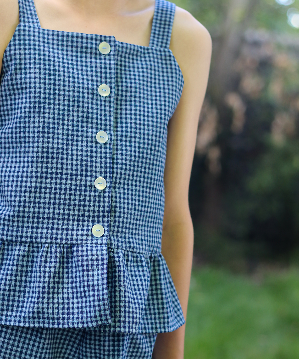 Rimu Top sewing pattern by Below the Kōwhai