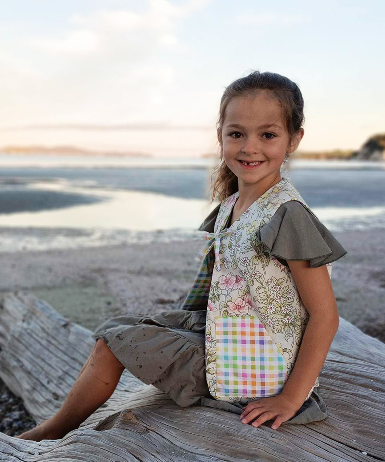 Honu Vest Classic sewing pattern by Below the Kowhai