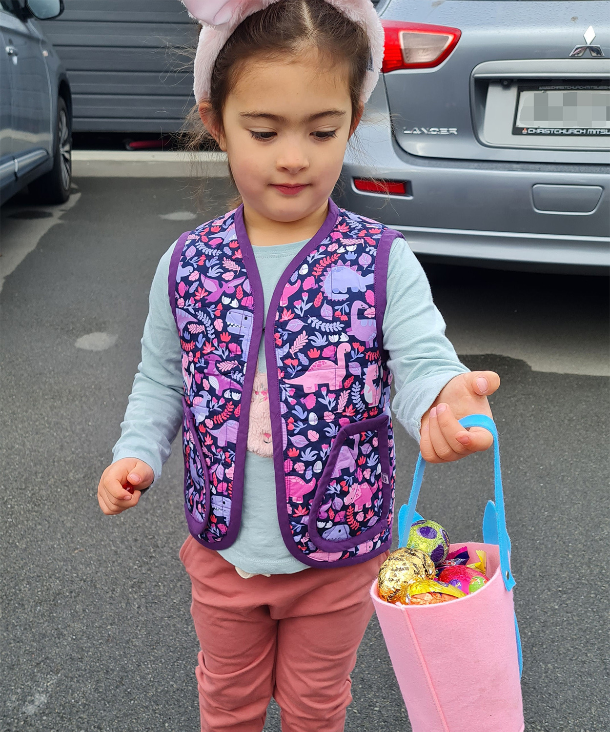Honu Vest quilted sewing pattern by Below the Kowhai