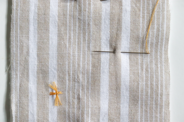 How to quilt with a tie