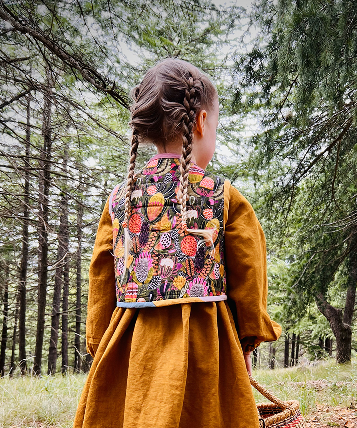 Honu Vest Quilted sewing pattern by Below the Kowhai